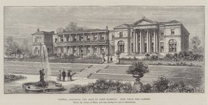 Tatton, Cheshire, the Seat of Lord Egerton, View from the Garden by Frank Watkins